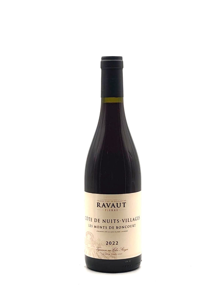 Cote de Nuits-Village "Les Monts de Boncourt" 2022 Rood, Domaine Pierre Ravaut