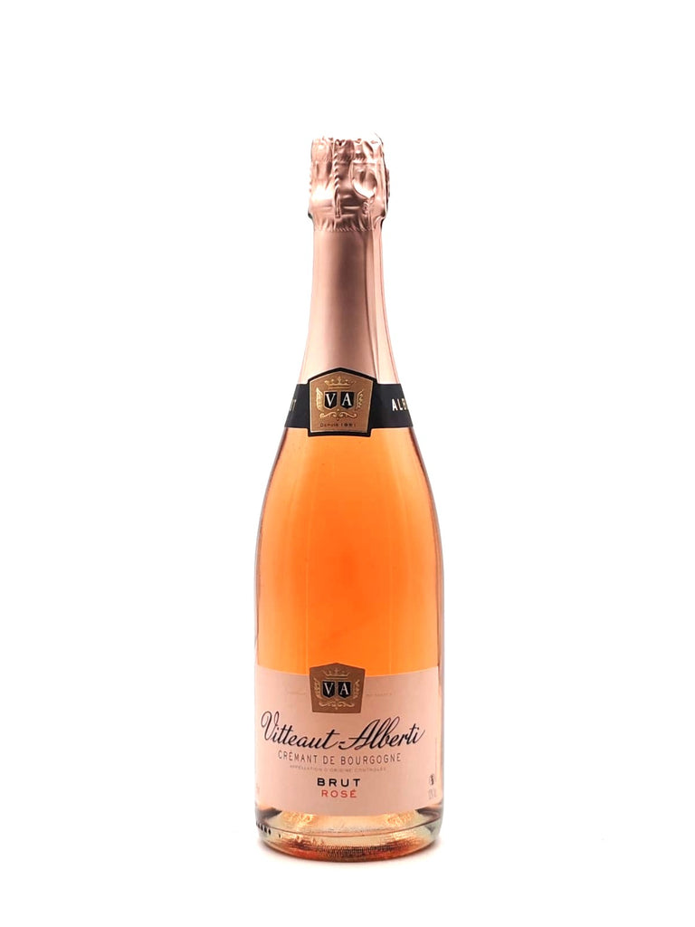 12 halen en 11 betalen! Cremant de Bourgogne Brut Rose, Domaine Vitteaut-Alberti