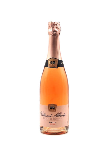 Cremant de Bourgogne Brut Rose, Domaine Vitteaut-Alberti