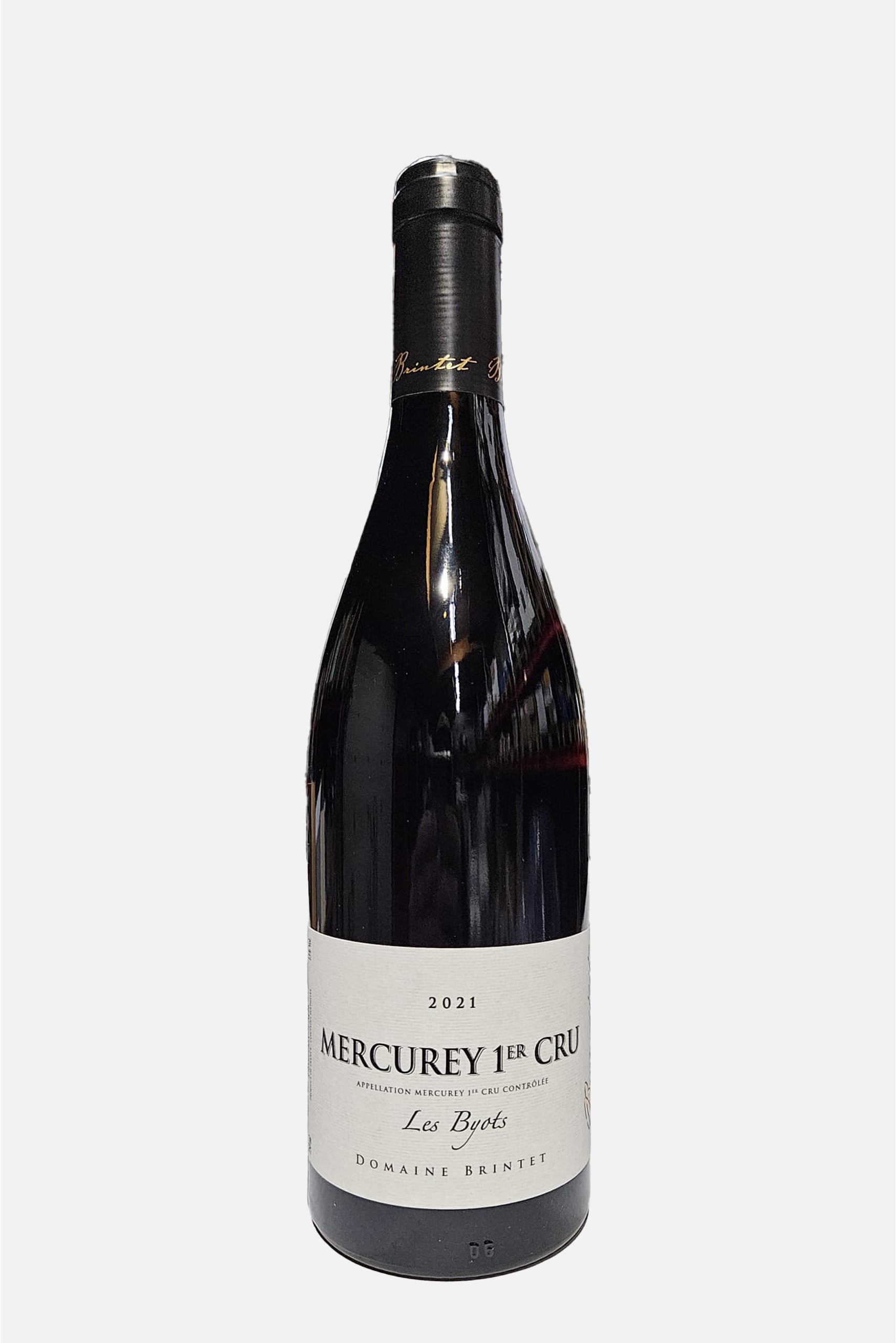 Mercurey 1e Cru Les Byots 2021 Rood, Domaine Brintet