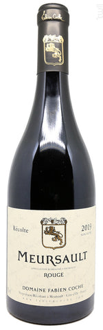 Meursault Rood 2023, Domaine Fabien Coche