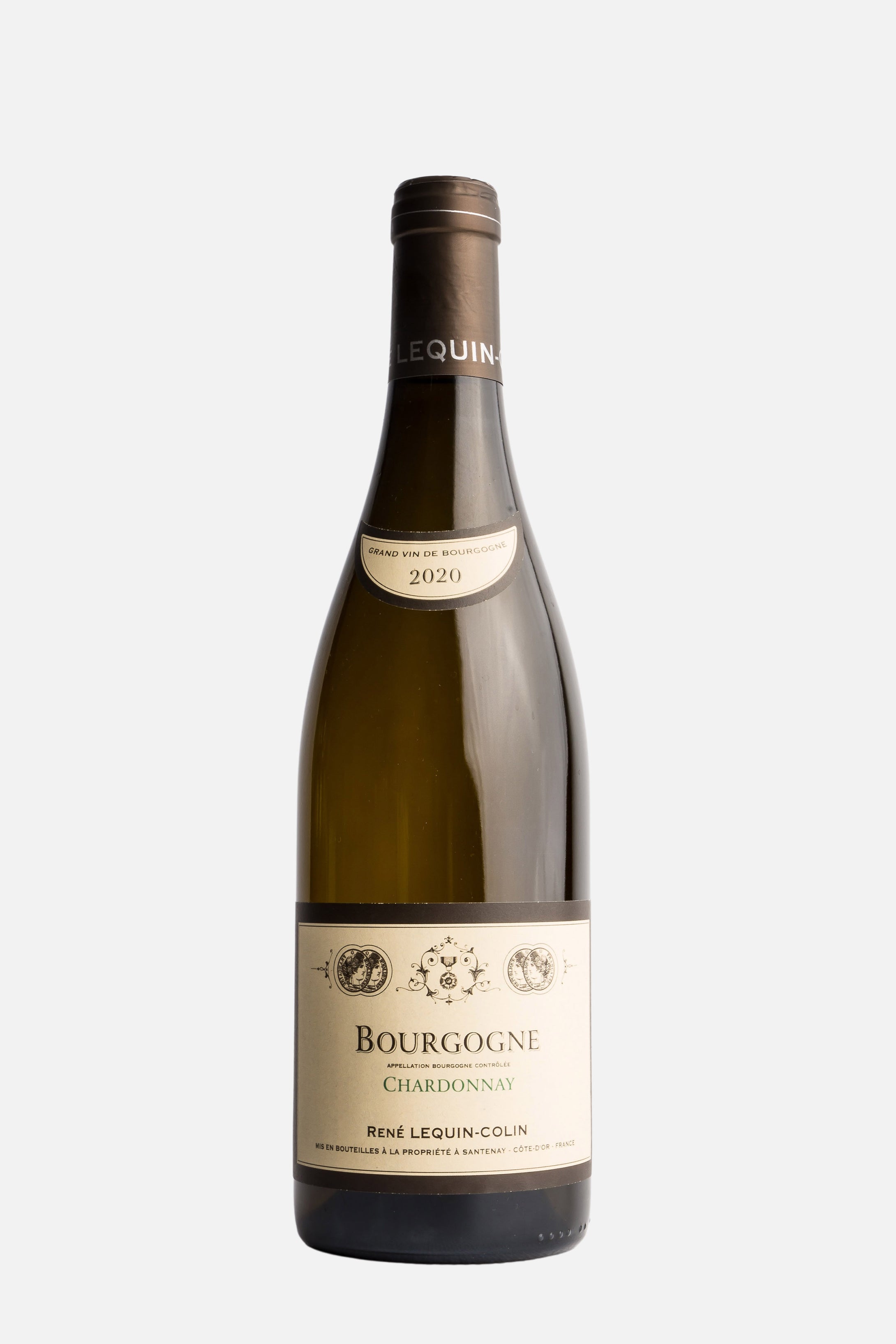 Bourgogne Chardonnay 2021 Wit , Domaine Rene Lequin-Colin