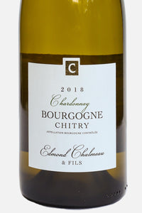 Bourgogne Chardonnay Chitry 2022 Wit- Domaine Edmond Chalmeau