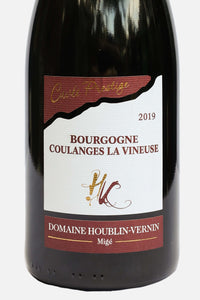 Coulanges-la-Vineuse 2022 Cuvée Prestige Rood, Domaine Houblin-Vernin