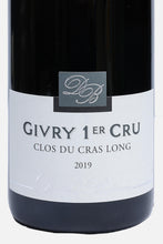 Afbeelding in Gallery-weergave laden, Givry 1e Cru &quot;Cras Long&quot; Rood 2022, Domaine Danjean-Berthoux