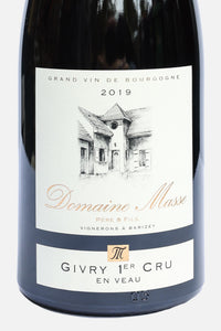 Givry 1e Cru "En Veau" 2022 Rood, Domaine Masse