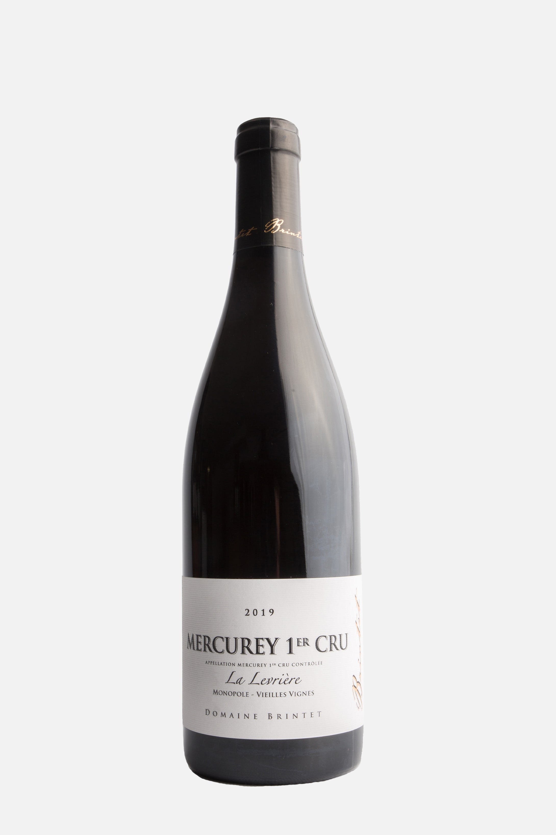 Mercurey 1 e Cru La Levrière 2021 Rood, Domaine Brintet