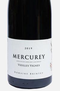 Mercurey Veilles Vignes 2021 Rood, Domaine Brintet