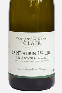 Saint-Aubin 1e Cru Sur le Sentier du Clou 2022 Wit, Domaine Francoise & Denis Clair