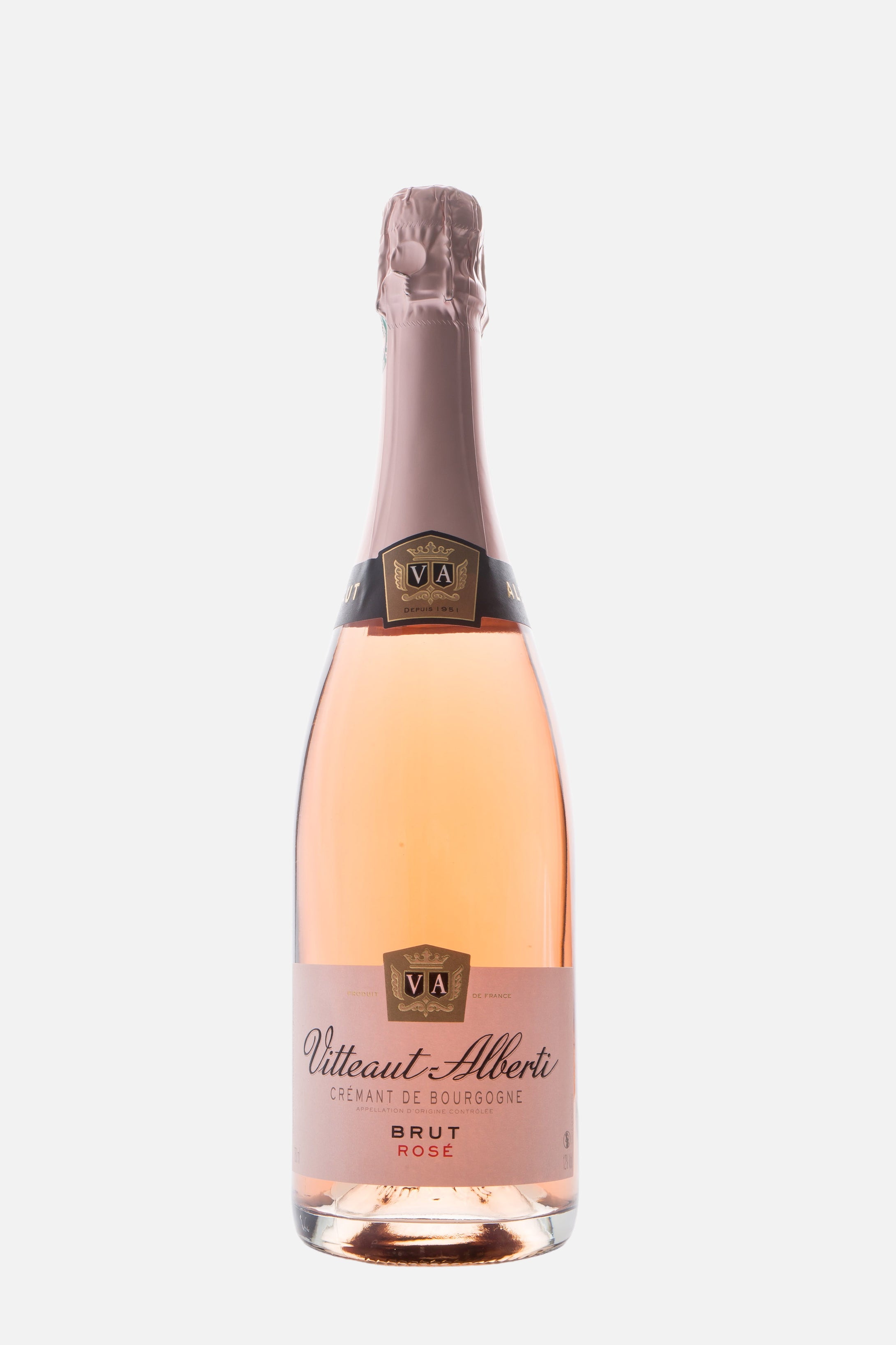 Cremant de Bourgogne Brut Rose, Domaine Vitteaut-Alberti